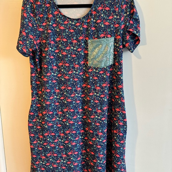 Cheekys Brand Dress Pink Flamingo 🦩 - Picture 2 of 5